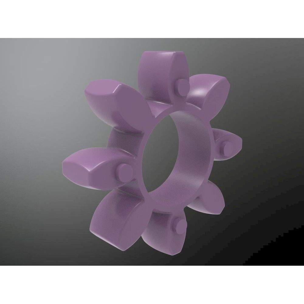 KTR 020421000042. Rotex 42 Zahnkranz 98 Sh-A T-PUR lila 