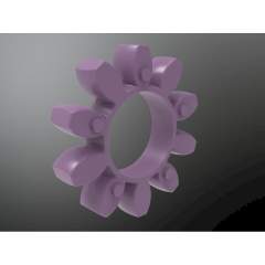 KTR 20751000042. Rotex 75 Spider 98 Sh-A =T-PUR®= purple 