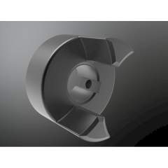 KTR 20142101500. Rotex 14 SINT Hub 1.0 Ø15H7 key DIN 6885/1-JS9 component 1a