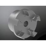 KTR 21104000050. Rotex 110 GGG hub Ø58 pilot bored component 1