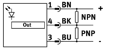 Reflex-Lichtschranke SOOD-RS-L-PN - Festo 8075662