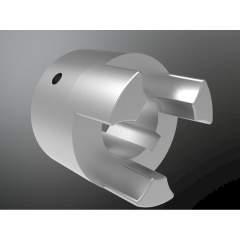 KTR 20196102400. Rotex 19 ALU Hub 1.0 Ø24H7 key DIN 6885/1-JS9 component 1a