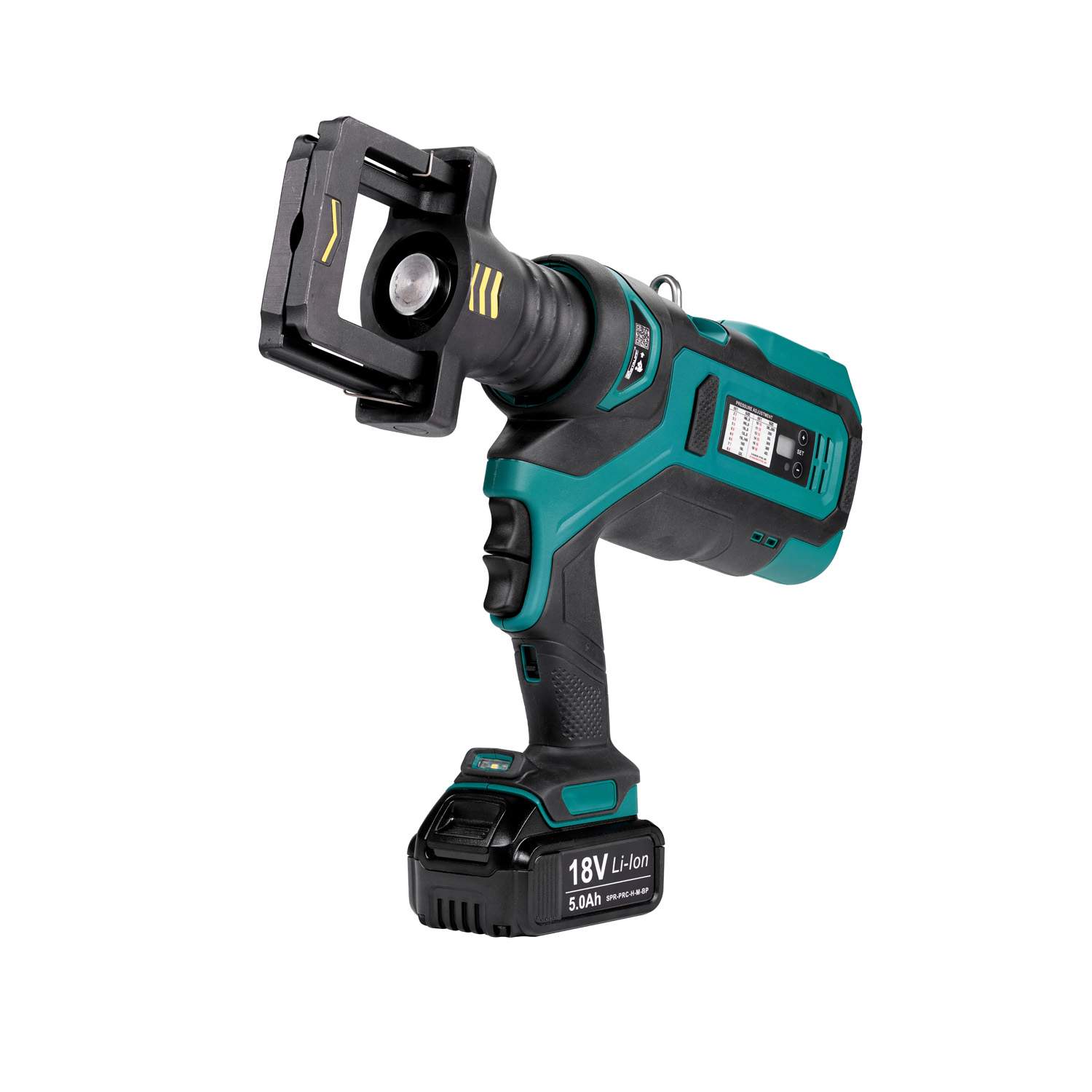 Stauff 6100245197. Tragbare Schneidring-Montagemaschine mit manueller Druckeinstellung, Set inkl. Transportkoffer mit Rollen, 2 Lithium-Ion-Akkus (18V), Akku-Ladegerät, Klemmen, Schultergurt, Montageöl ohne Schneidring-Montagestutzen FI-MVK (separat beste