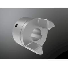 KTR 20145111200. Rotex 14 ST Hub 1.0 Ø12H7 key DIN 6885/1-JS9 component 1b