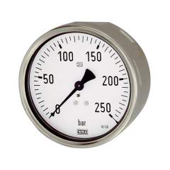 Riegler 102059.Pressure gauge, robust design, G 1/2, 0 - 2.5 bar, Ø 100