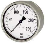 Riegler 102062.Pressure gauge, robust design, G 1/2, 0 - 10 bar, Ø 100