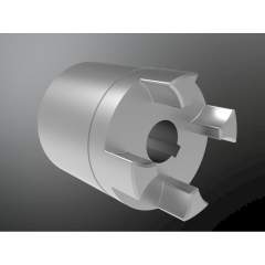 KTR 020285113800. Rotex 28 ST Nabe 1.0 D.38H7 Nut DIN 6885/1-JS9 Bauteil 1b