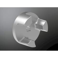 KTR 20196031010. Rotex 19 ALU Hub taper A-10 1:5 Ø9,85 key 2JS9 component 1