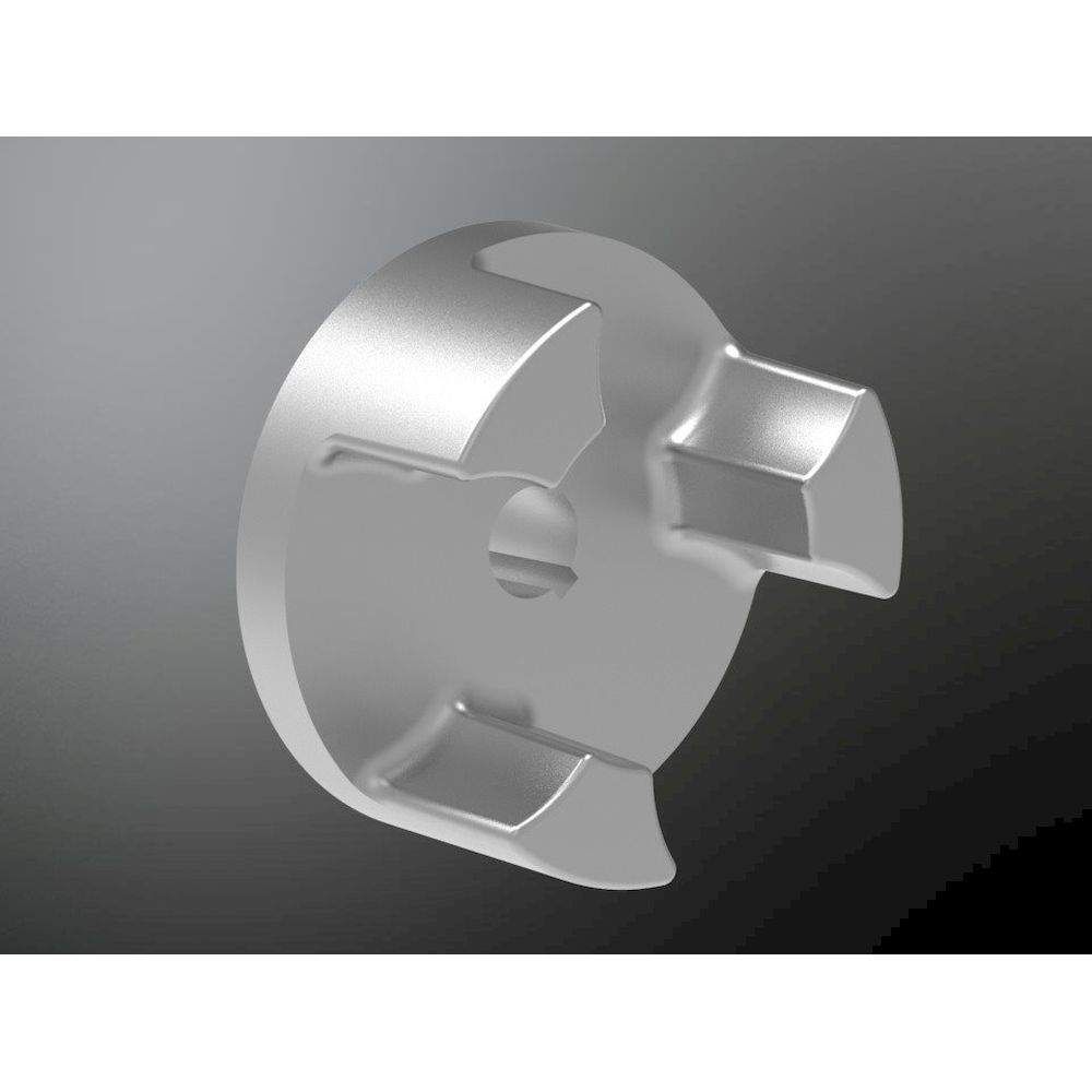 KTR 020196031040. Rotex 19 ALU Nabe Kegel N/1 1:8 D.9,7 Nut 2,4+0,05 Bauteil 1