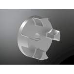 KTR 20246031741. Rotex 24 ALU Hub taper N/2a 1:8 Ø17,287 key 4JS9 component 1