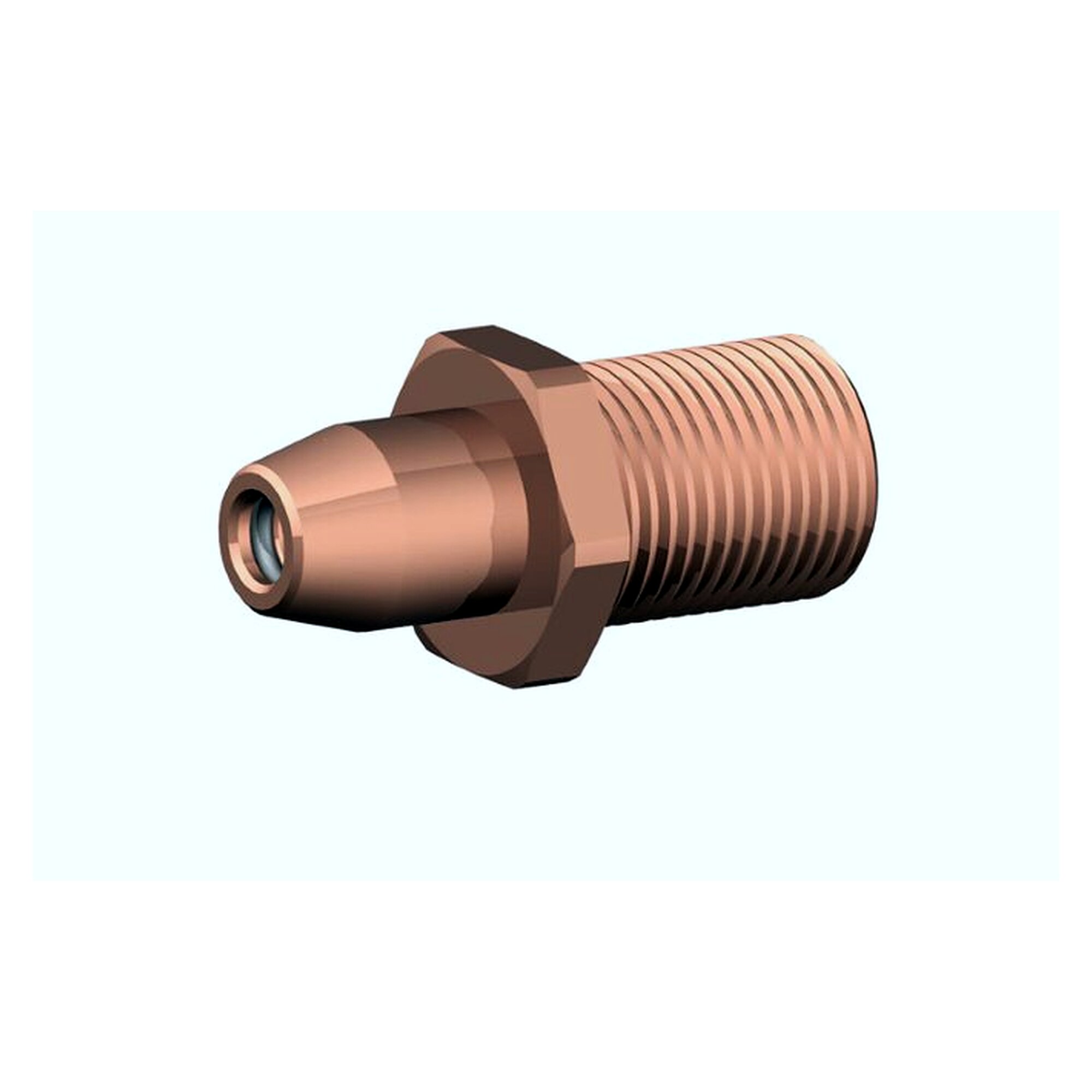 Push-in connector with bulkhead stud, BRK vehicle line system, tube 6 x 1.0 mm