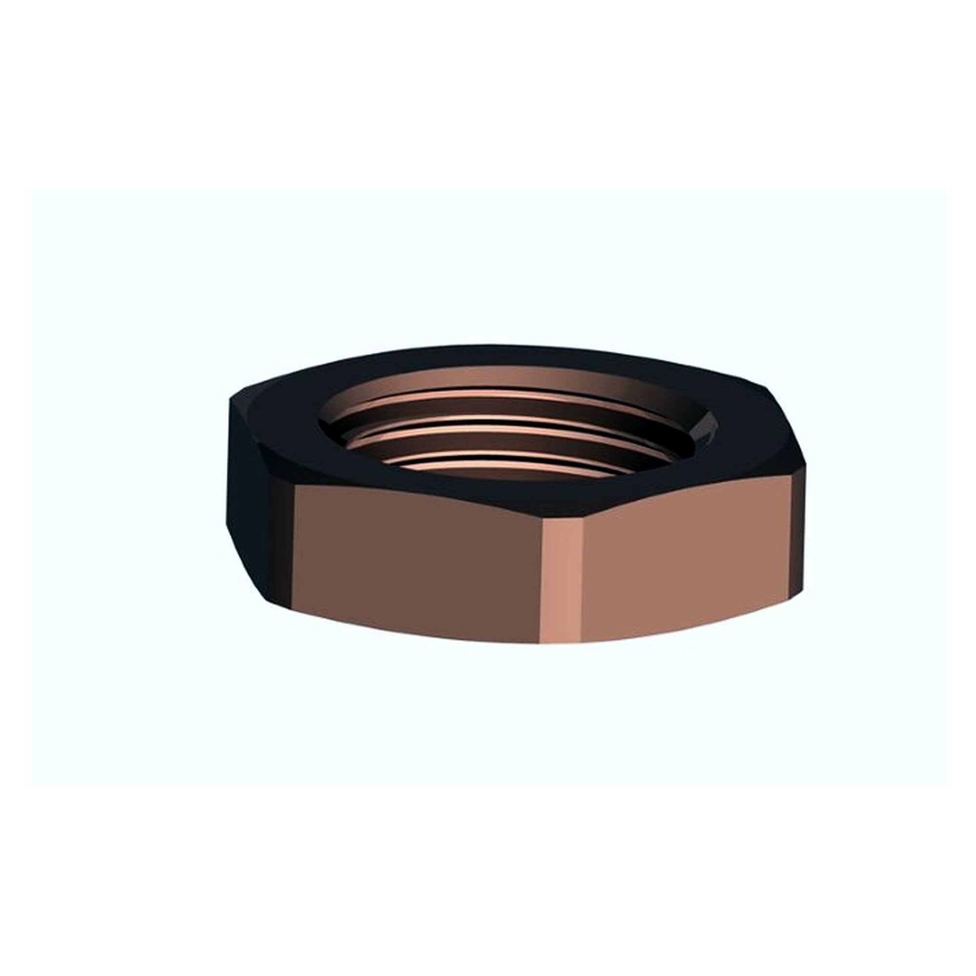 Lock nut, BRK vehicle line system, thread M16x1,5, vehicle fitting