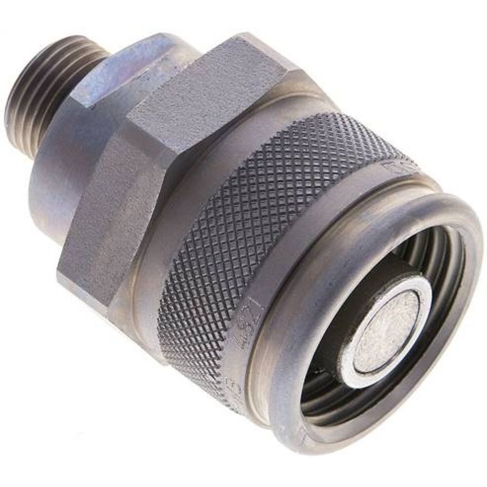 Hydraulik-Rohrleitungskupplung, Stecker Baugr.2, 12 L (M18x1,5)