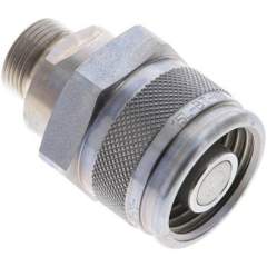 Hydraulik-Rohrleitungskupplung, Stecker Baugr.2, 15 L (M22x1,5)