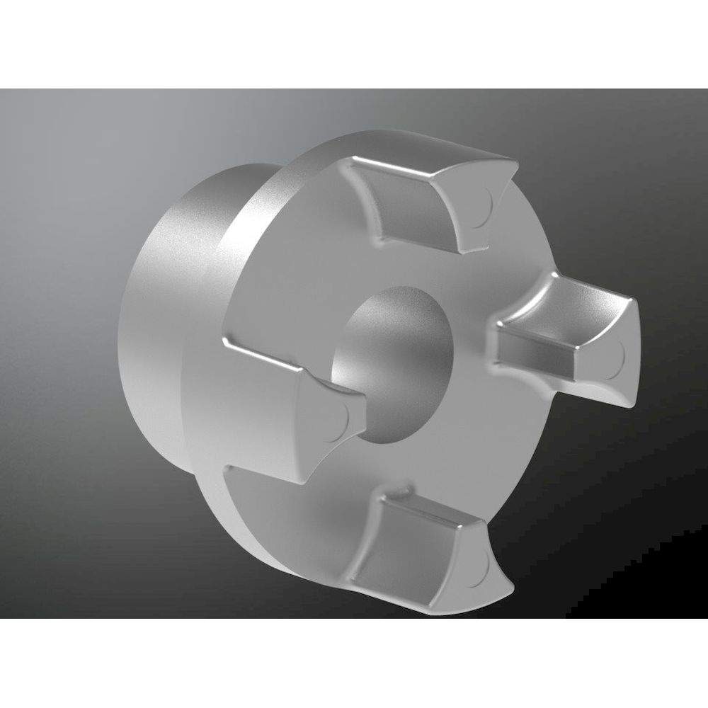 KTR 20286000047. Rotex 28 ALU Hub Ø23 pilot bored component 1 