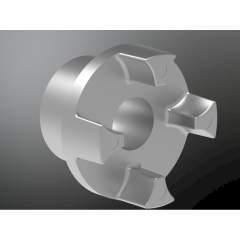 KTR 20286000047. Rotex 28 ALU Hub Ø23 pilot bored component 1