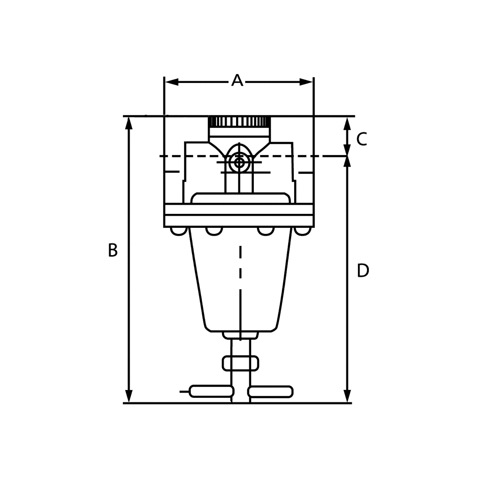 Hochdruckregler 60 bar, inkl. Mano., G 3/8, Regelber. 1 - 20 bar - Riegler 101148