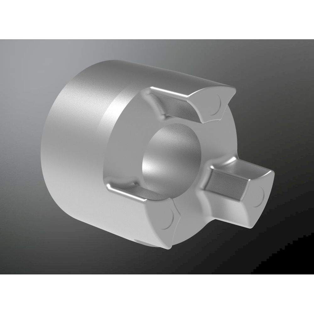 KTR 020196100050. Rotex 19 ALU Nabe D.18 vorgebohrt Bauteil 1a 