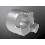 KTR 020196100050. Rotex 19 ALU Nabe D.18 vorgebohrt Bauteil 1a