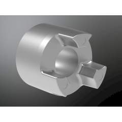 KTR 020196100050. Rotex 19 ALU Nabe D.18 vorgebohrt Bauteil 1a