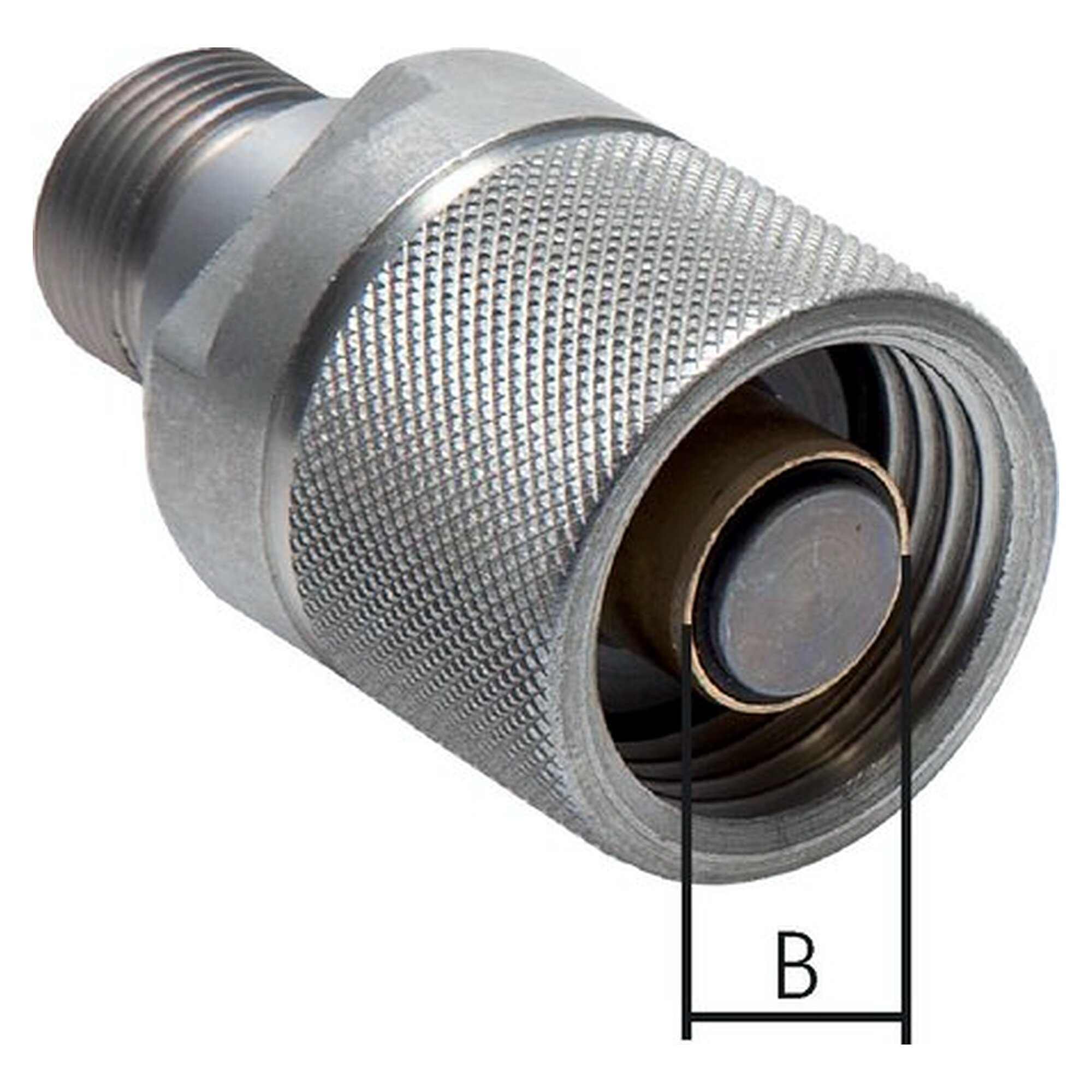 Hydraulik-Rohrleitungskupplung, Stecker Baugröße 3, 16 S (M24x1,5)