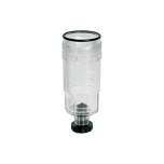 Riegler 100357. Polycarbonatbehälter, inkl. NBR-O-Ring 30x2, halbautom. Ablass