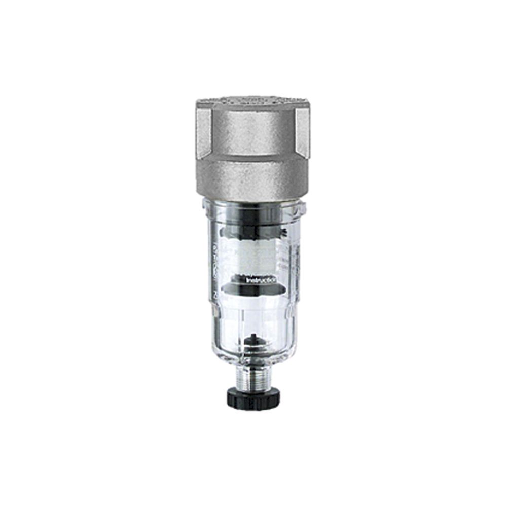 Riegler 100787.Filter »Standard-mini« with PC container, 8 µm, Size 0, G 1/4