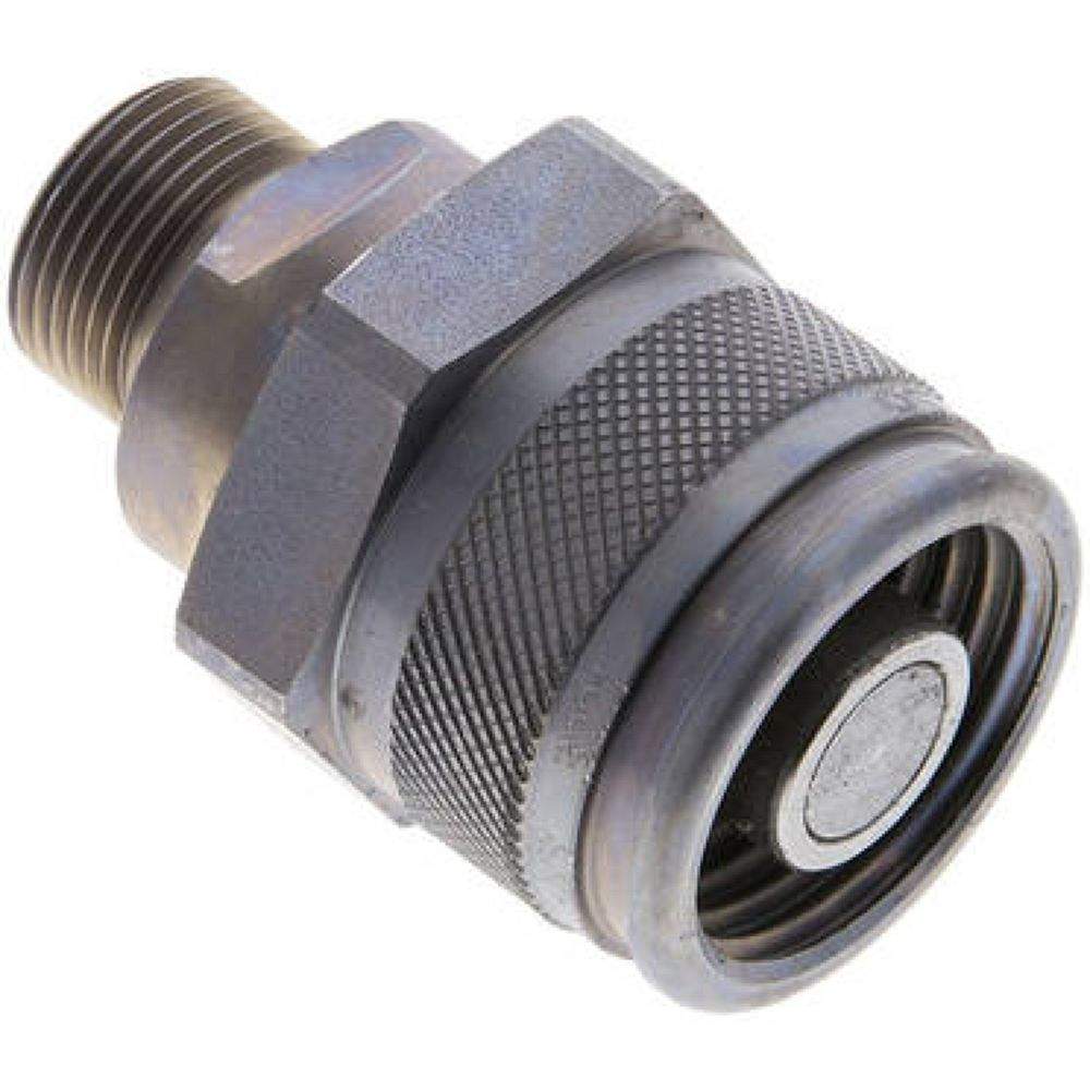 Hydraulik-Rohrleitungskupplung, Stecker Baugr.2, 14 S (M22x1,5)