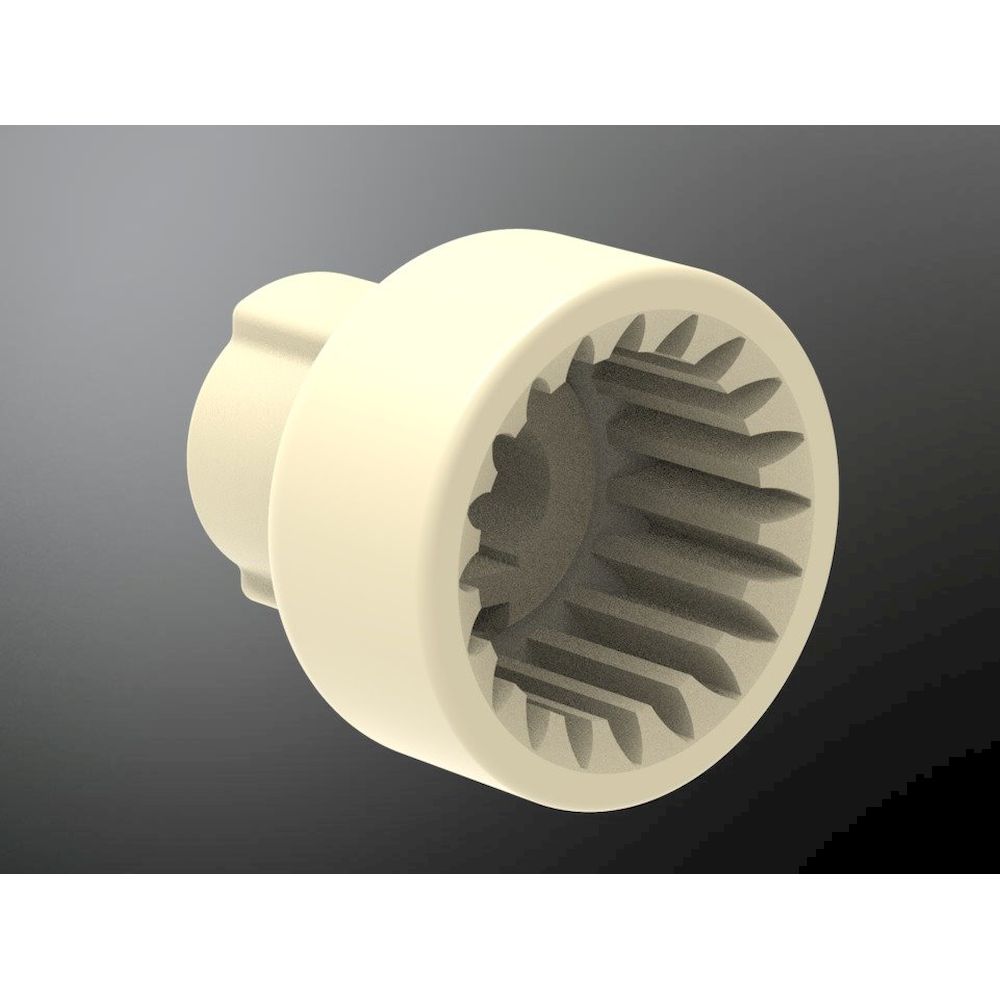 KTR 10241101400. BoWex 24 PA plug-in sleeve Ø14 w. key and thread 