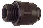 Riegler 110273.Straight screw-in fitting POM, G 1/2 o., for hose exterior Ø 15