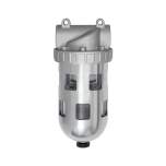 Riegler 100963. Filter »Standard«, PC-Behälter und Schutzkorb, 5 µm, BG 1, G 1/4