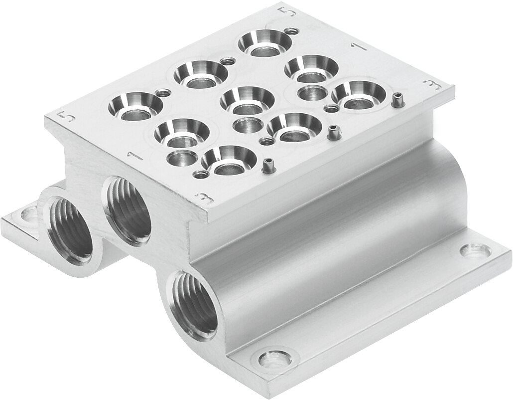 Anschlussblock CPE18-PRS-3/8-3-NPT - Festo 550089