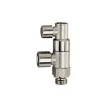 Riegler 107061.Stopper valve pneumatically actuated, G 1/8, G 1/8 i., G 1/8 i.