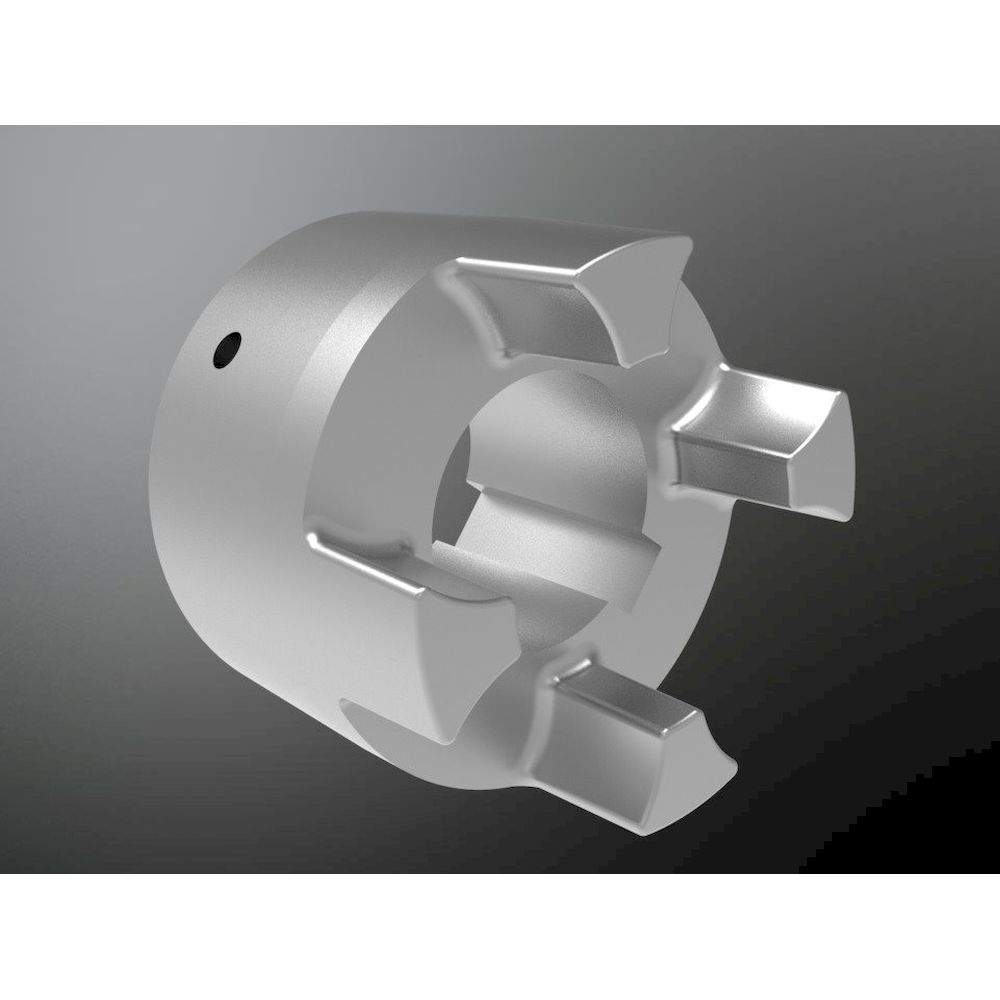 KTR 20426105500. Rotex 42 ALU Hub 1.0 Ø55H7 key DIN 6885/1-JS9  component 1a