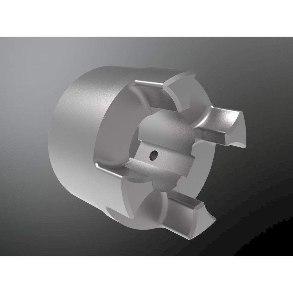 KTR 020553107000. Rotex 55 GG Nabe 1.0 D.70H7 Nut DIN 6885/1-JS9 Bauteil 1a