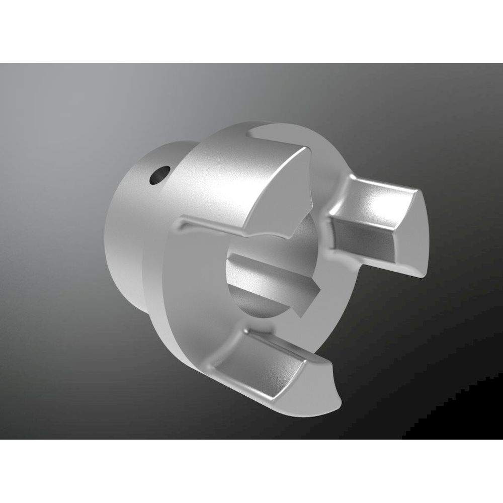 KTR 20196001400. Rotex 19 ALU Hub 1.0 Ø14H7 key DIN 6885/1-JS9  component 1