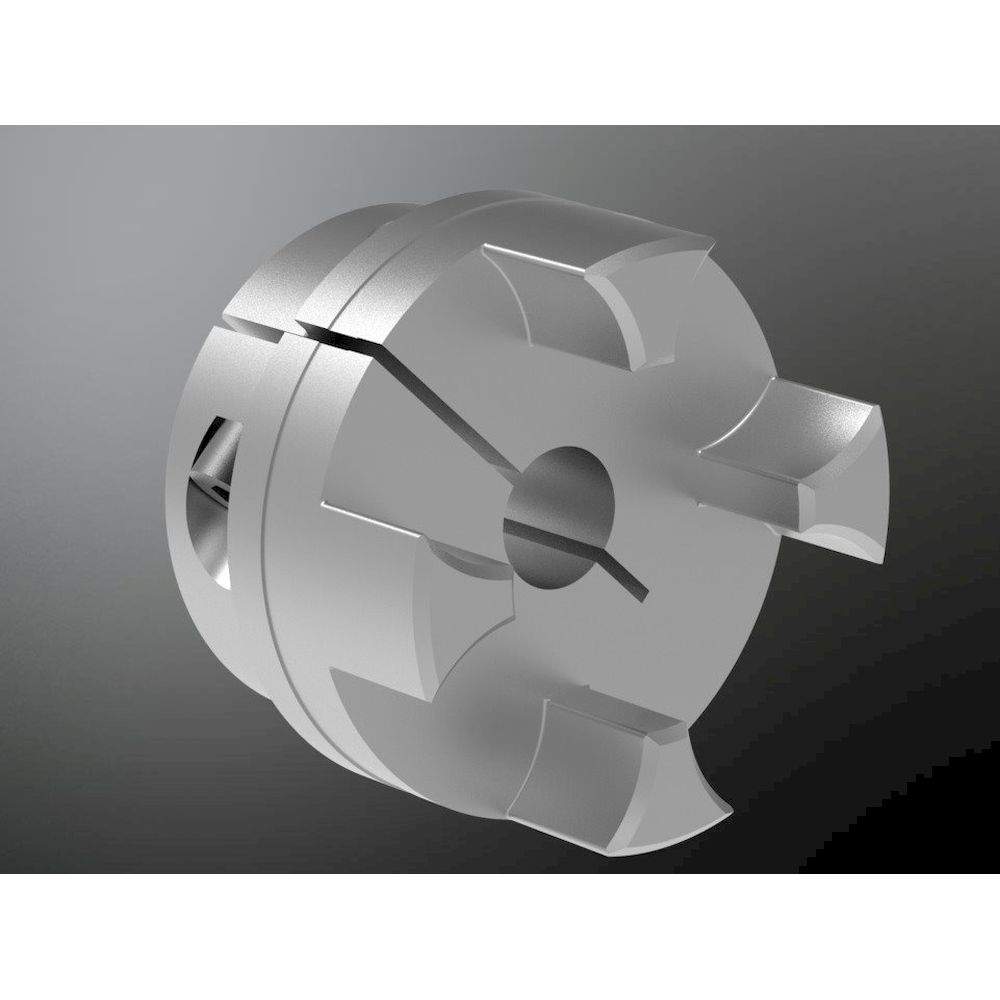 KTR 20555040546. Rotex 55 ST Clamp hub 2.3 P500402 DIN5480  50x2x24x8H component 1