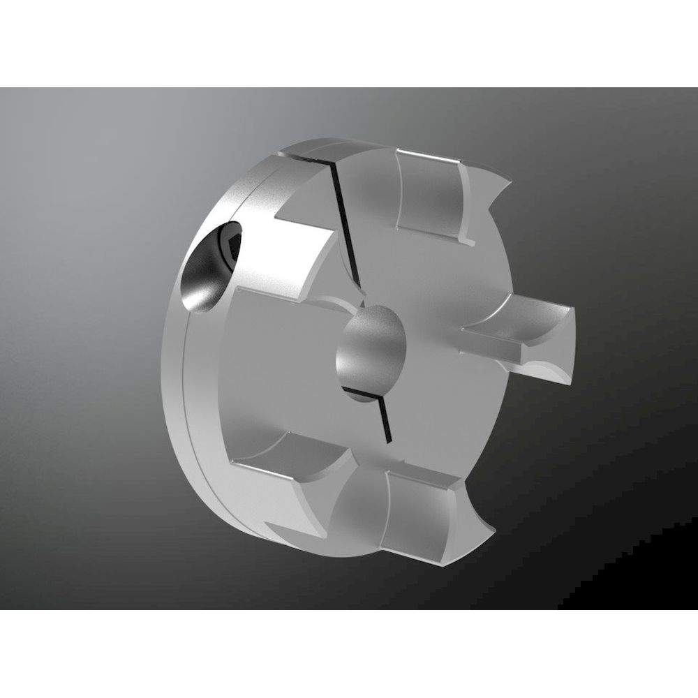 KTR 20755040546. Rotex 75 ST Clamp hub 2.3 P500402 DIN5480  50x2x24x8H outer collar overturned