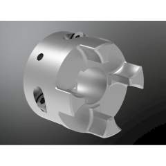 KTR 020483155555. Rotex 48 GG SPLIT-Nabe 7.1 D.55H7 Nut DIN 6885 JS9 mit ATEX-Kennzeichnung Bauteil 1a