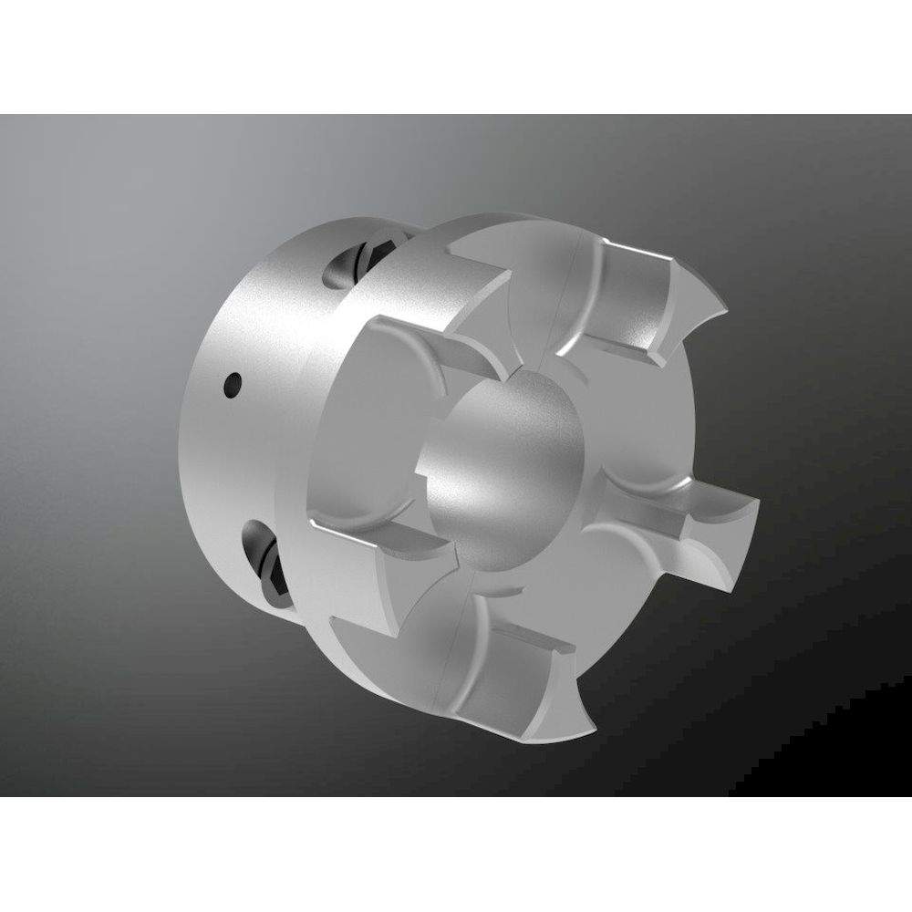 KTR 20903059071. Rotex 90 GG SPLIT-hub 7.1 Ø90H7 key DIN 6885/1-JS9  component 1