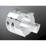 KTR 550197152452. Rotex GS 19 AL-H clamp hub 2.0 Ø24H7 w/o key w. 2 clamping screws M4