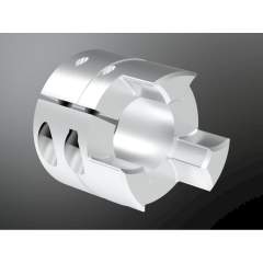 KTR 550197152452. Rotex GS 19 AL-H clamp hub 2.0 Ø24H7 w/o key w. 2 clamping screws M4