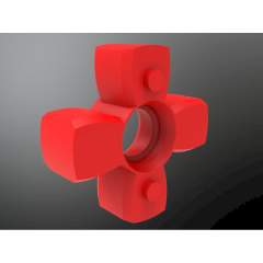 KTR 550141000095. Rotex GS 14 Zahnkranz 98 Sh-A-GS P rot Innen-D.8,5