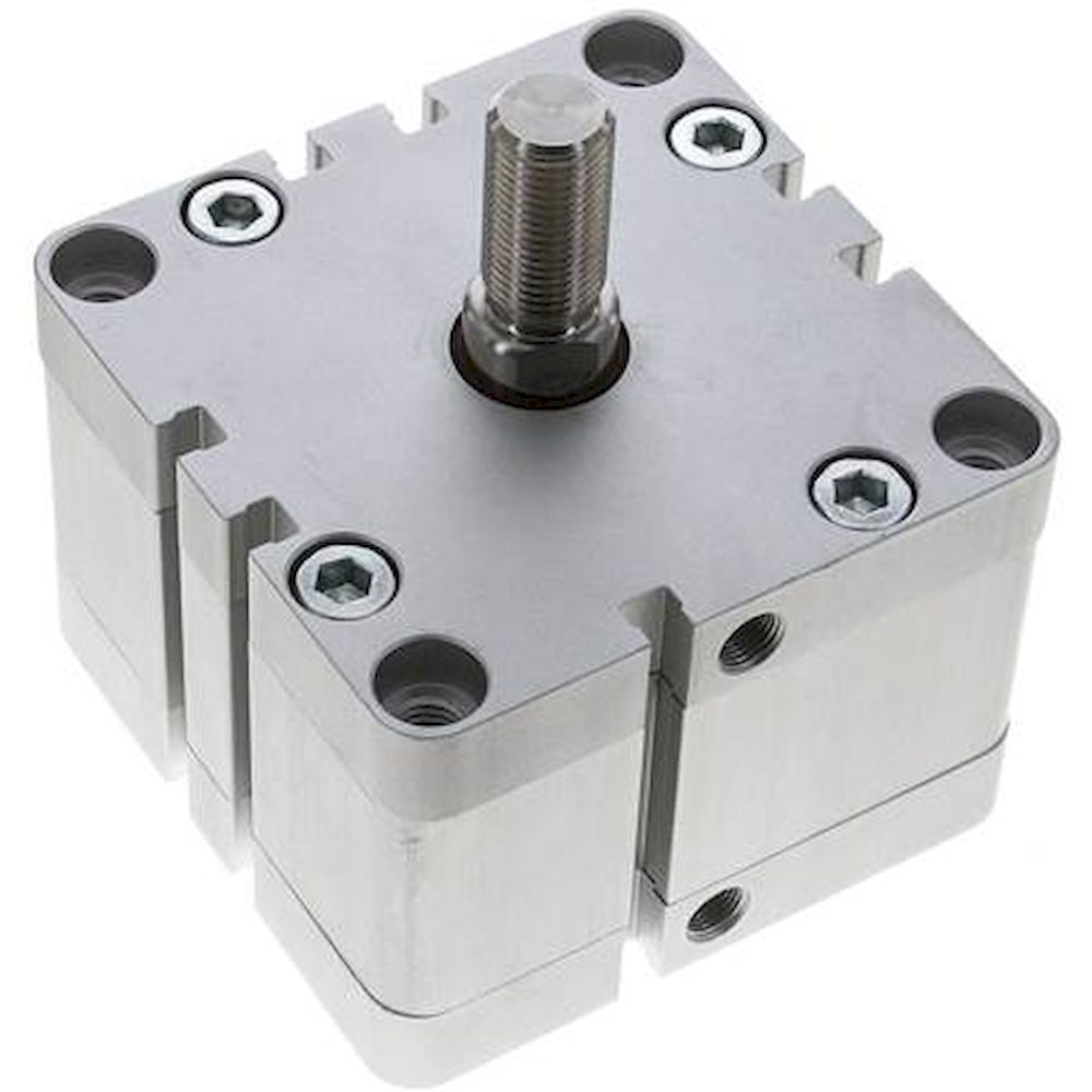 Airtec NXD 80/15-AG. Kompaktzylinder, doppeltwirkend, Kolben 80mm, Hub 15mm