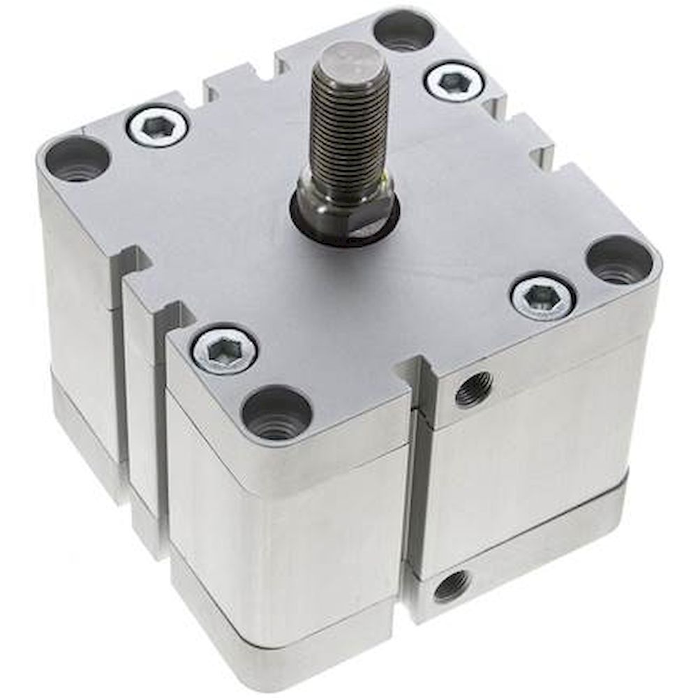 Airtec NXD 80/25-AG. Compact cylinders, double acting, piston 80 mm, stroke 25 mm