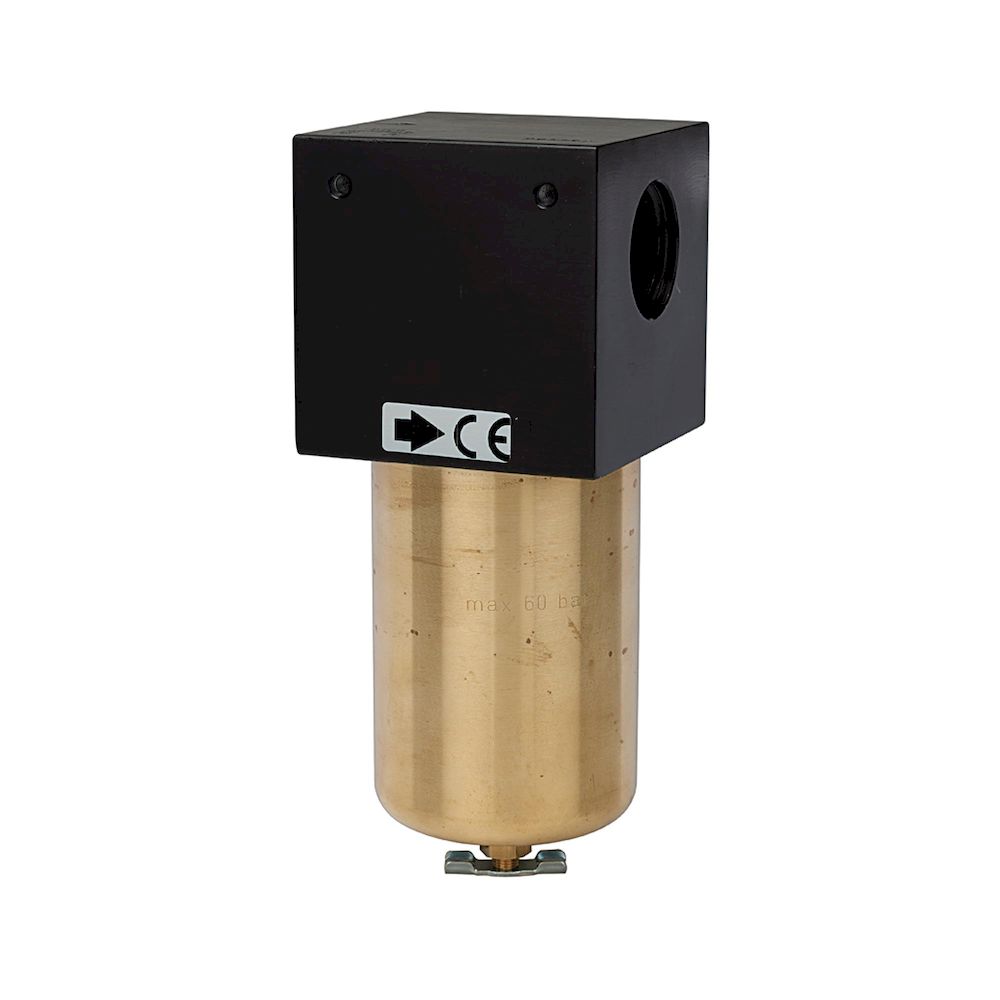 Riegler 101181.Microfilter for high pressures up to 60 bar, 0.01 µm, G 1/2