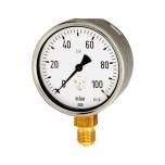 Riegler 102543.Capsule pressure gauge, radial bottom, G 1/2, 0 - 60 mbar, Ø 100