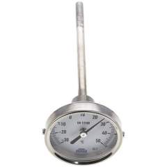 Wika TW 3563160 Bimetallthermometer, waagerecht D63/-30 bis +50°C/160mm