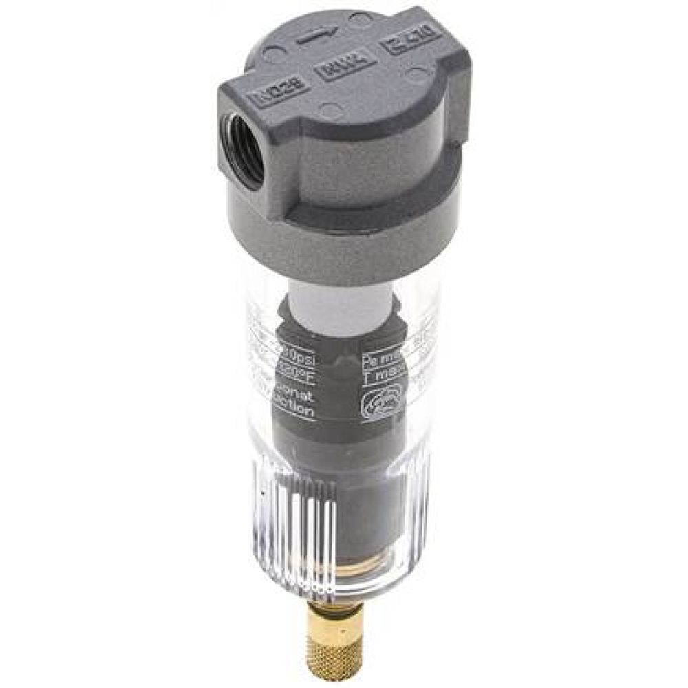 DF 01 AM Mini-Filter G 1/4", Kunststoffbehälter