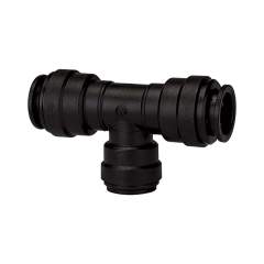 Riegler 110327. T-Reduzierverbinder POM, für Schlauch-Ø1 22, für Schlauch-Ø2 15